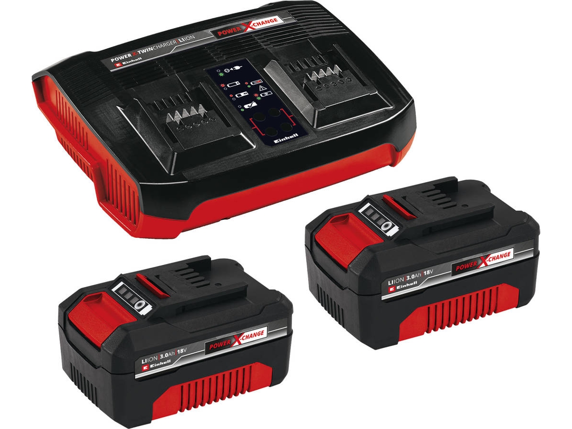 2X 3.0Ah & Twincharger Kit EINHELL