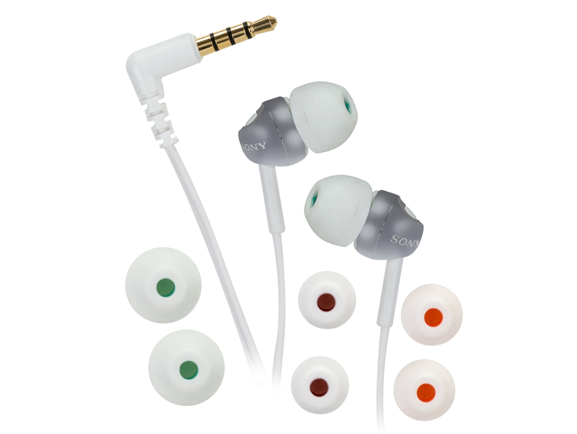 Auriculares con Cable SONY Mdrex110Ap (In Ear - Micrófono - Blanco)