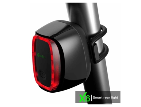 Luces Traseras para Bicicleta ENKERS bicicleta USB recargable LED intermitente luz de bicicleta inteligente con sensor de movimiento