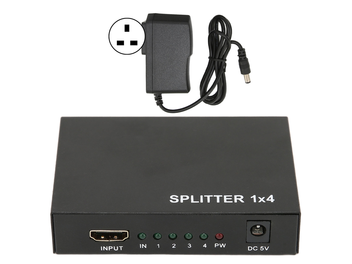 Divisor HDMI (división de 1 a 4, transmisión 1080p)