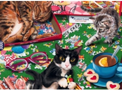 Rompecabezas de animales Bluebird Cats con 3000 piezas