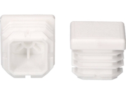 Top Sistema Interior Cuadrado con Solapa Dimatel Blanca 20X20Mm