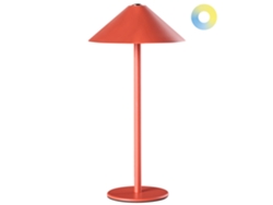 Lámpara de mesa LED inalámbrica Modjo con interruptor regulable, metal, roja, BELIANI