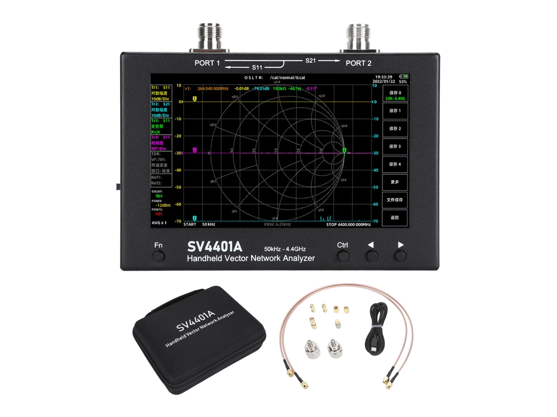 Radio SDR con recepción de 1MHz-6GHz y transmisión GPS.