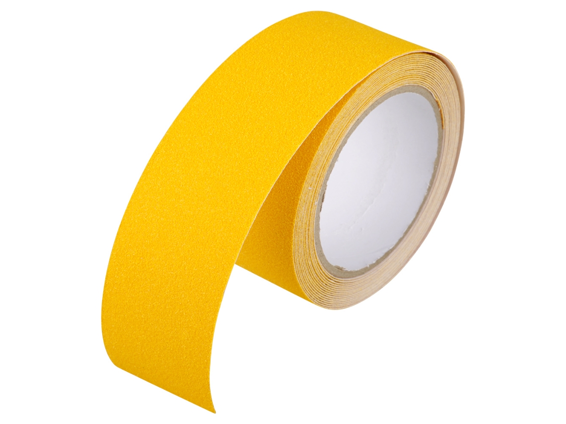 2026velora-cinta Antideslizante De Pvc Autoadhesiva 5cm X 5m Resistente Al Desgaste Para Suelos Seguros Amarilla