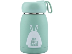 2026-botella De Agua Para Niños, Taza De Viaje De Acero Inoxidable Con Patrón Bonito, 320 Ml (verde)