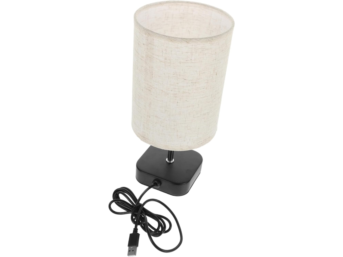 Lámpara de mesa LED USB con control táctil y brillo ajustables, ideal para dormitorio, oficina y sala de estar. SFUSHOS
