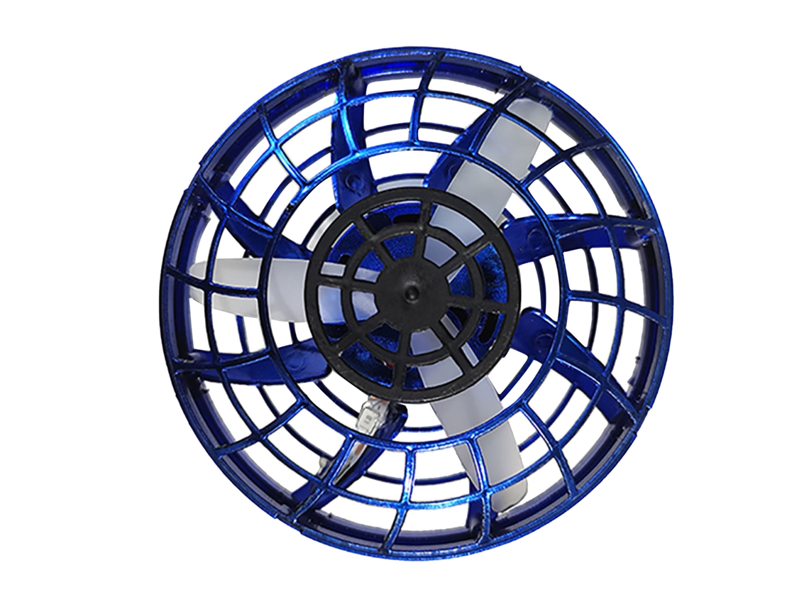 Spinner Volador Drone Manual Juguete Ufo Ligero Fácil De Usar Regalo Para Niños Interior Exterior Azul