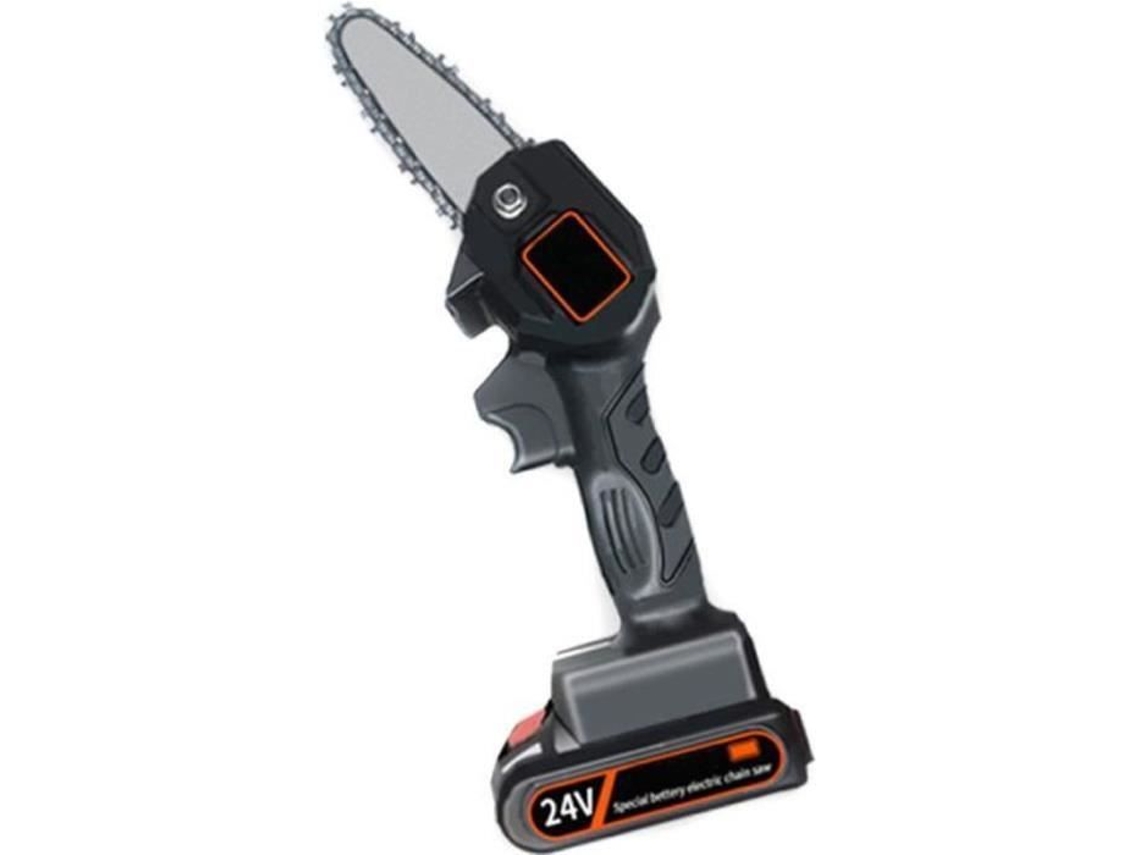 Motosierra de poda recargable RY28510-Mini, sierra de poda eléctrica inalámbrica de 4 piezas para cortar madera de ramas de árboles YWEI