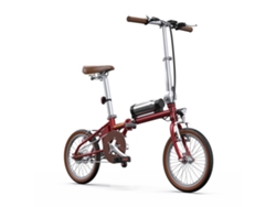 Bicicleta eléctrica plegable Onesport OT02 de 16 pulgadas con motor de 250 W, ideal para desplazamientos urbanos.