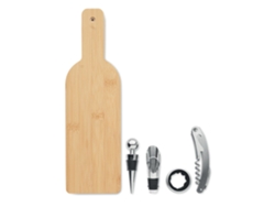 Set Vino En Forma De Botella