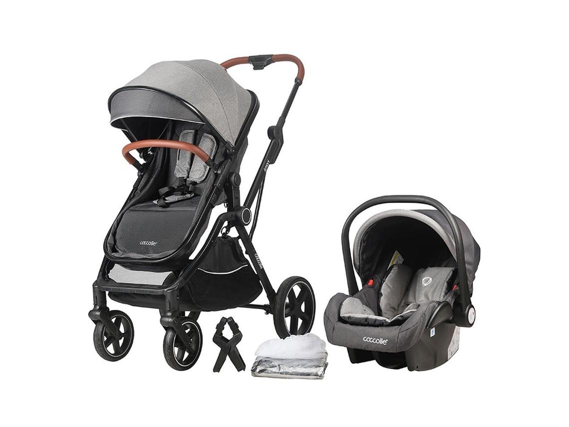 Carrito de bebé trío convertible AMANI hasta 22 kg de COCCOLLE anthracite