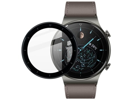 Huawei Watch GT 2 Pro Sport View/Fashion View/ECG IMAK Plexiglás HD Reloj Película protectora
