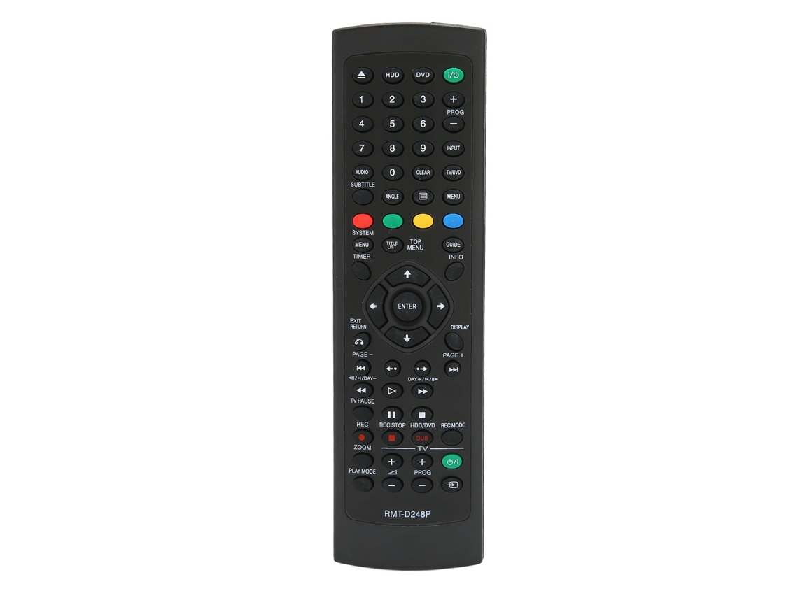 Controle Remoto Substituto Multifuncional Para Gravador Dvd Hdd Rmt-d248p