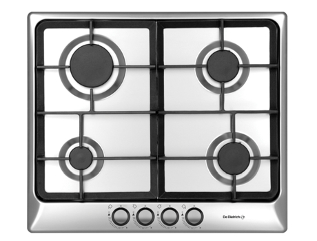DE DIETRICH DPE3601X placa Aço inoxidável Embutido 60 cm Gás 4 zona(s)
