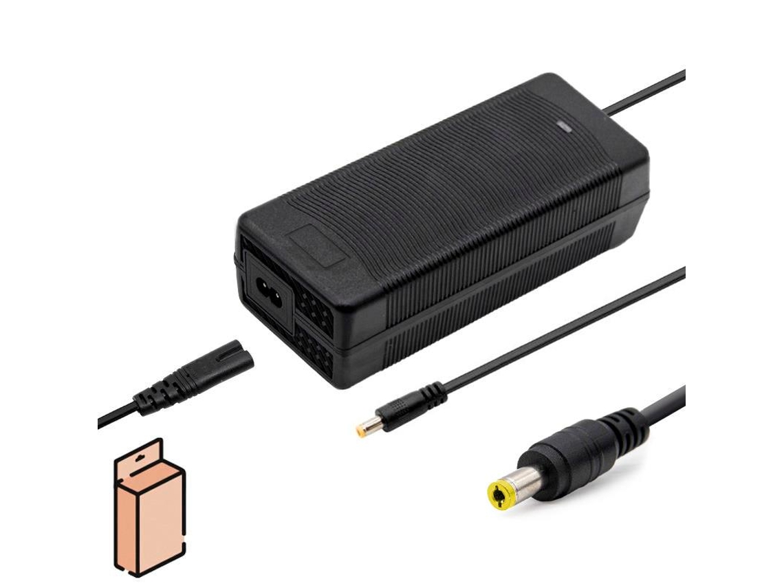 Cargador 48v 3a CC Conector 5.5x2.5mm Ewheel (salida 54.6v)