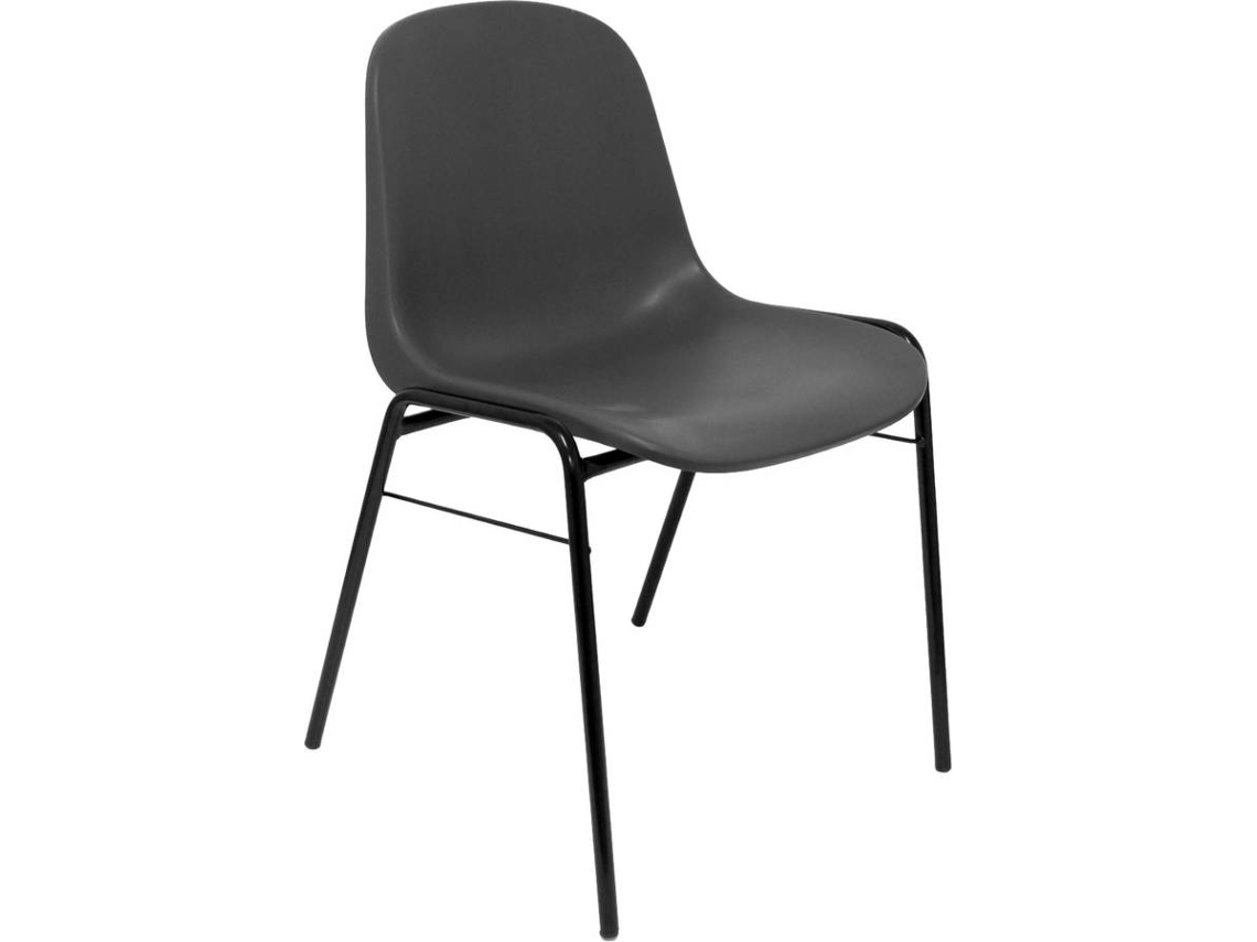 Silla de Confidente PYC Alborea  Gris (PVC)