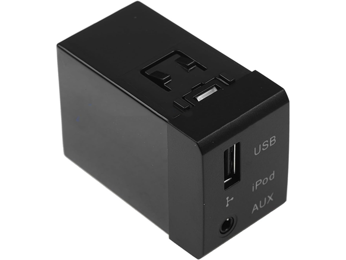 Adaptador De Puerto Usb Y Auxiliar Para Hyundai Santa Fe 2007-2012 (pieza Original Del Fabricante).