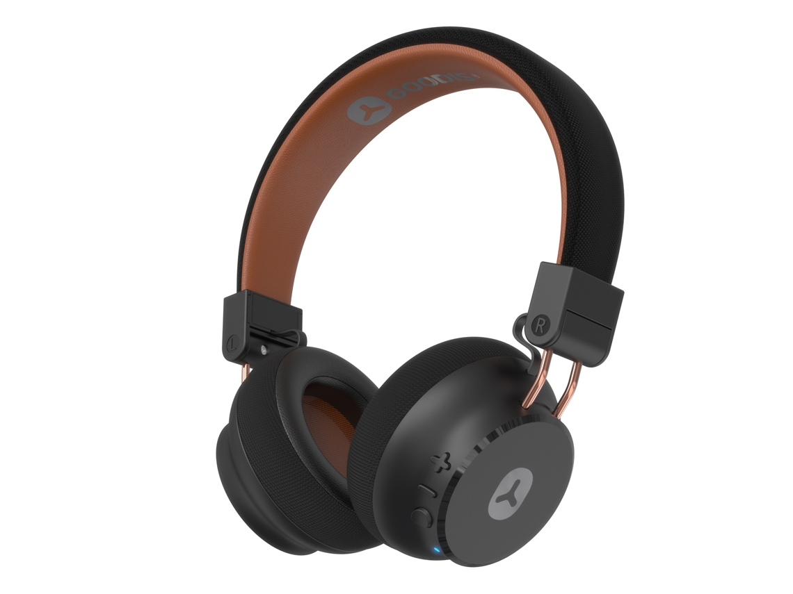 Auriculares Bluetooth GOODIS Comfort (On-Ear - Caramelo)