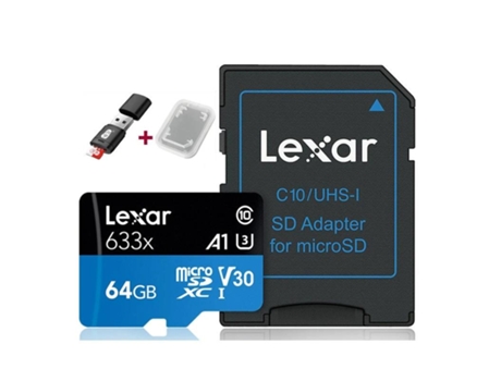 Tarjeta de Memória Micro SD SLOWMOOSE 633X (95 Mb - 64Gb - USB 2.0)