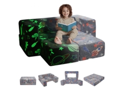 Juego de muebles modulares para niños en ante y espuma 25d Tekmaquinas