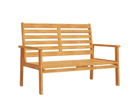 Banco De Jardín VIDAXL Marrón Madera de acacia (120x68x81 cm)
