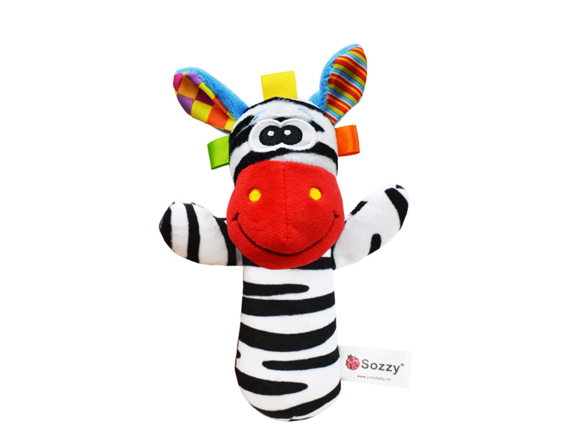 Juguete De Plush Divertido Para Bebé Con Sonajero Animal Burro Para Recién Nacidos Y Niños