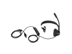 Auriculares Usb Para Negocios, De Un Solo Oído, Compatibles Con Ajuste Volumen Del Altavoz,