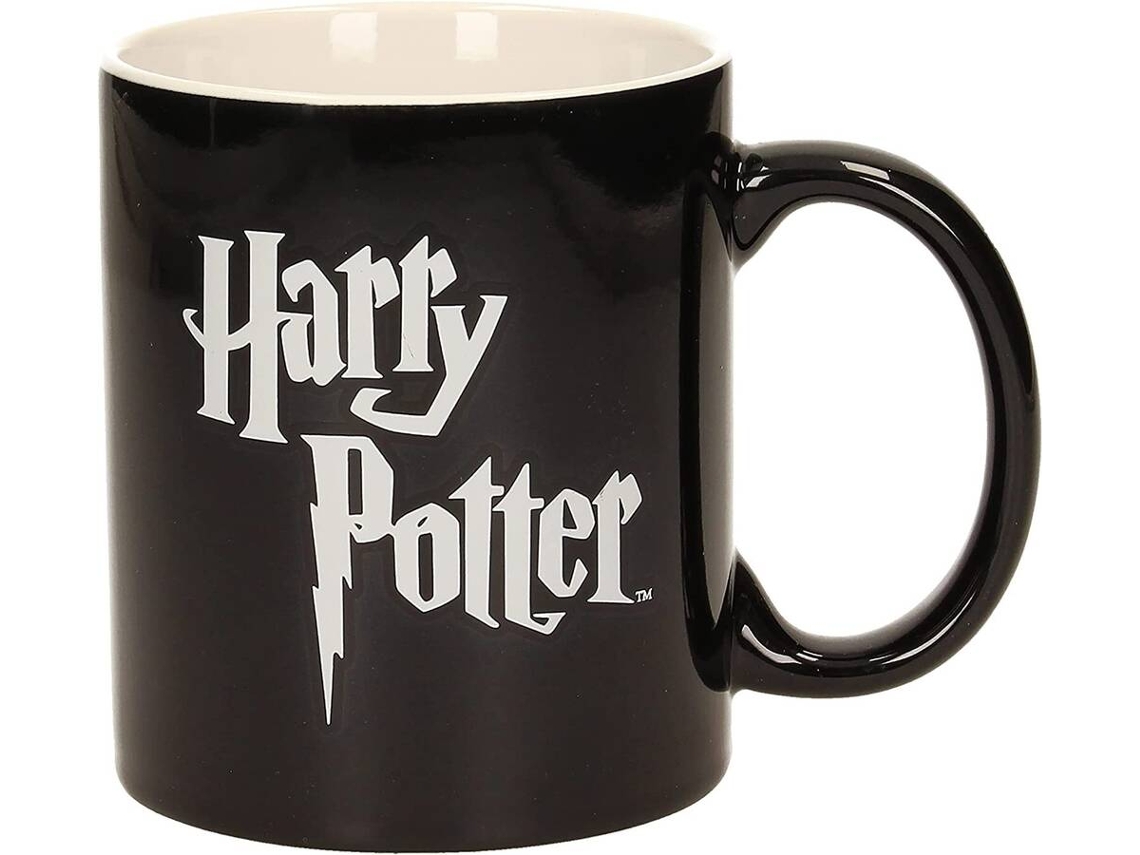 Taza SD TOYS SD TOYS Logo Harry Potter Negro y Blanco (330 ml)
