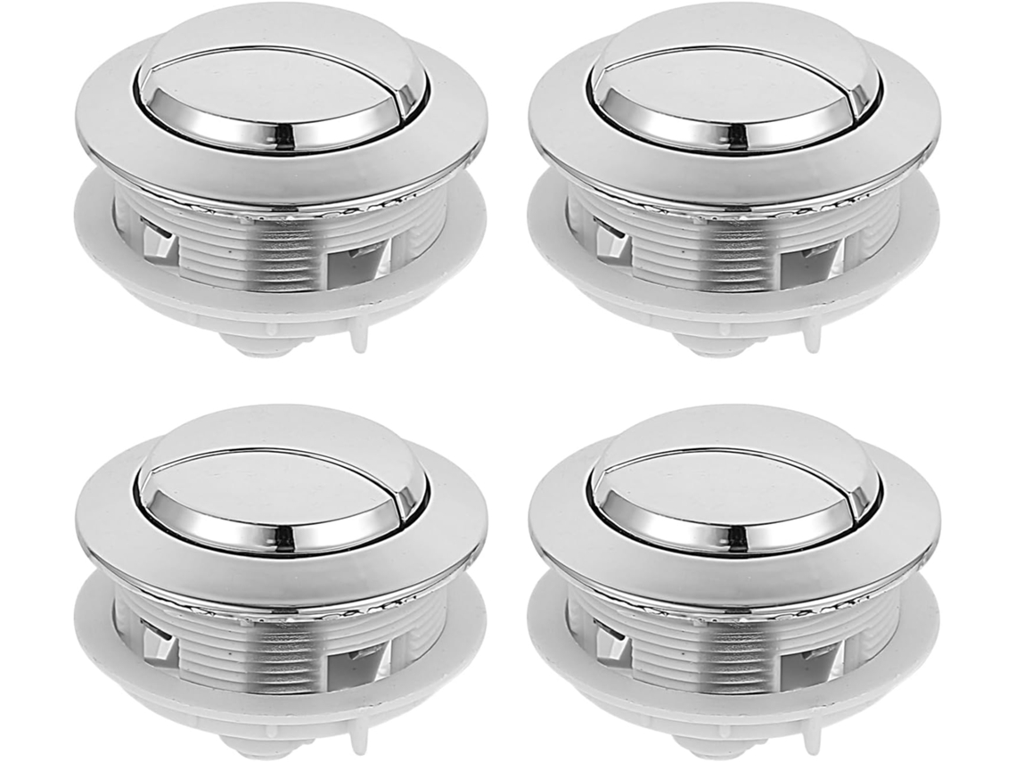 Botones De Descarga De Inodoro De Plástico, 58 Mm, Repuesto Certificado.