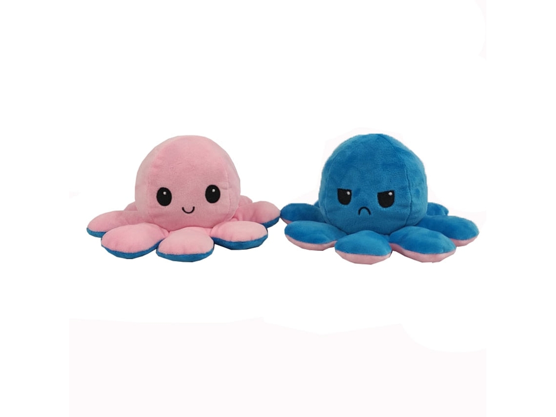 Pulpo dos hotsell caras peluche