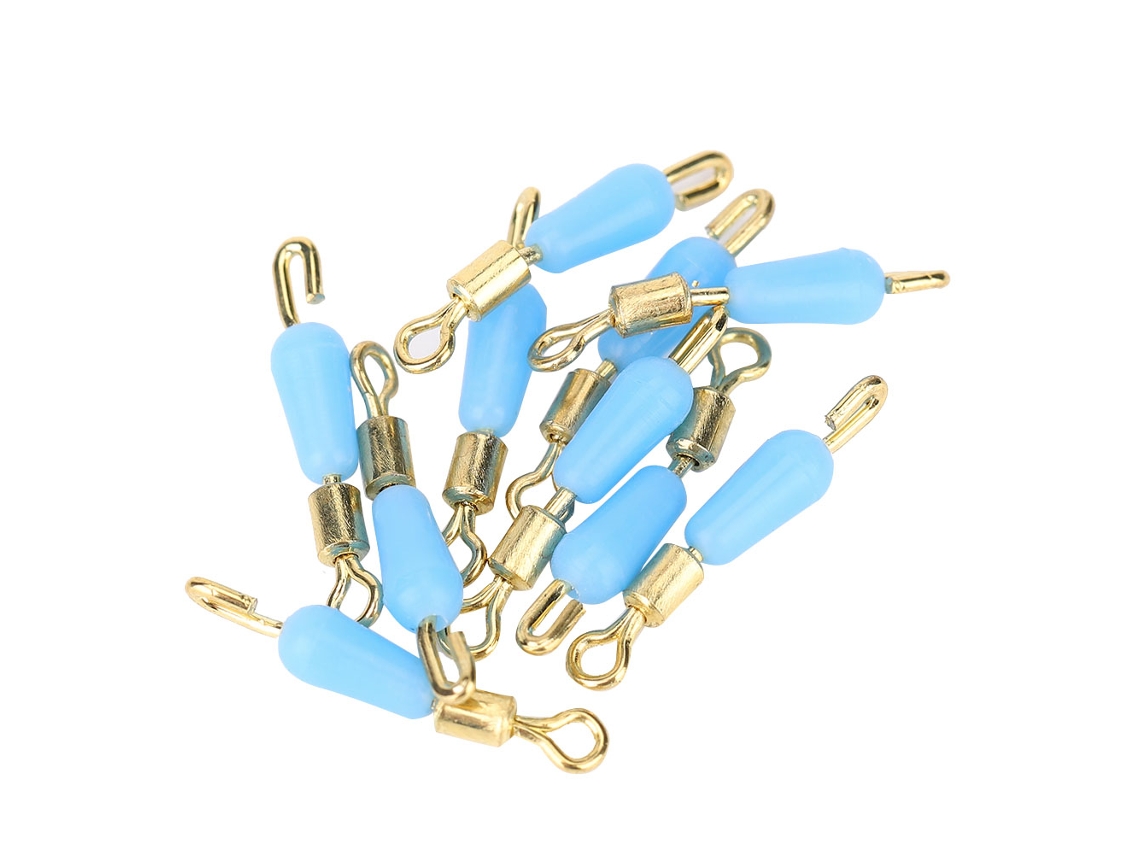 2026rebe-10 Piezas Clip Sub Silicona Rápido Anti-enredos Pinza Rápida Accesorios De Pesca (l)