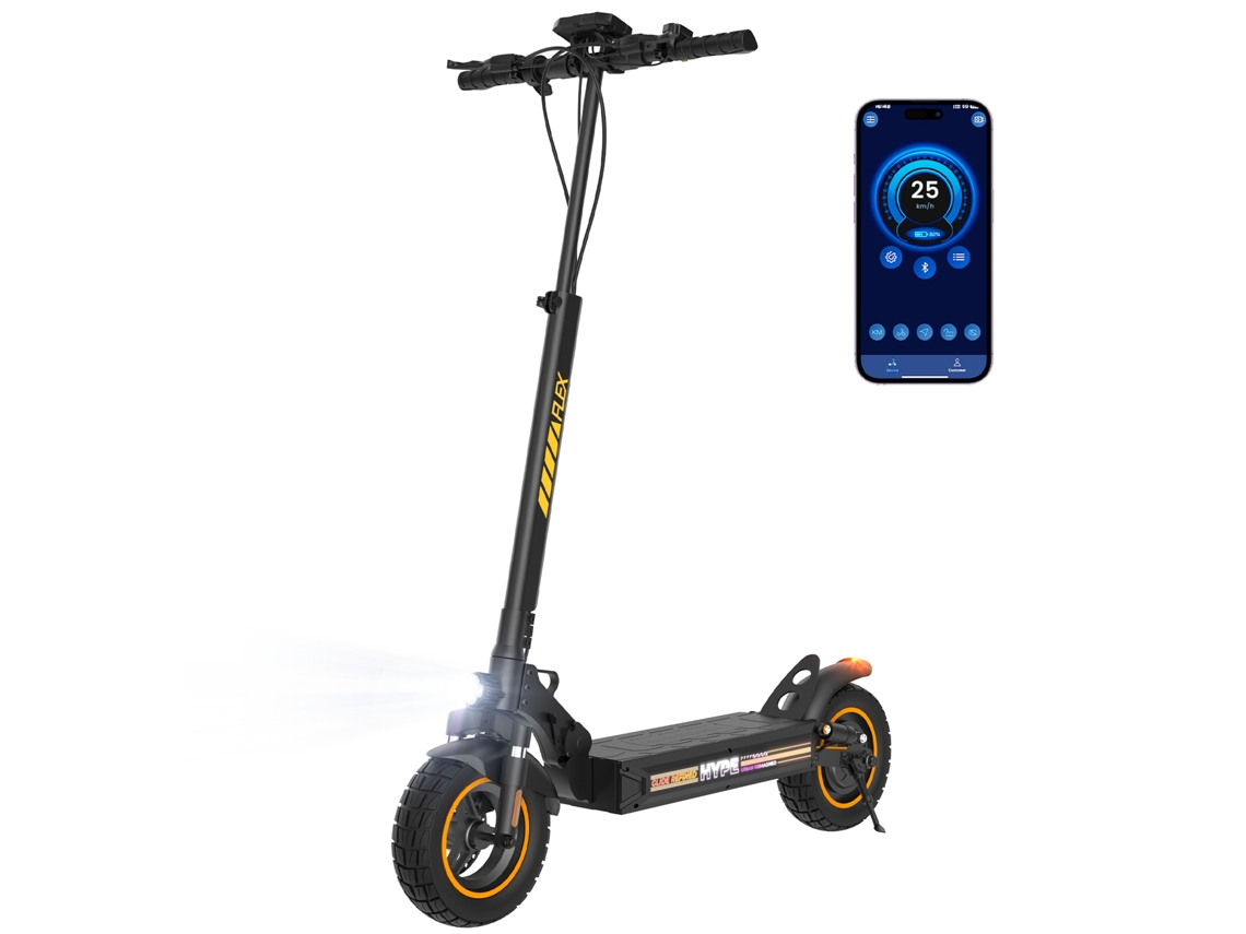 Patinete Eléctrico Iscooter W9air 10 Pulgadas, Motor 800W Máxima/500W Nominal, Batería 48V 9Ah, 40 Km/h