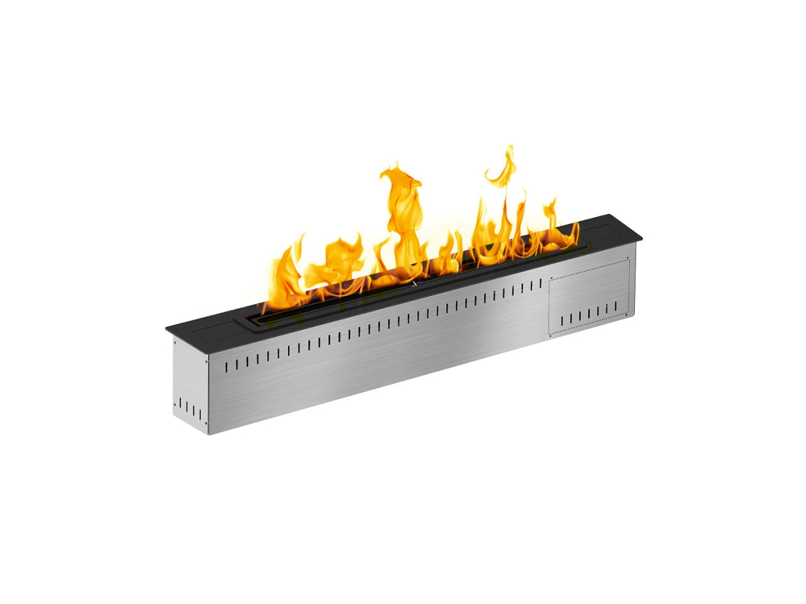 Quemador de bioetanol Divina Fire Slim 70 Smart App con inserción automática integrada