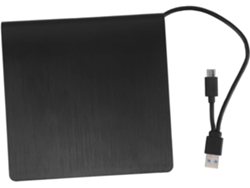 Grabadora de CD-ROM/DVD USB tipo C para PC de escritorio, lector de CD para portátil, grabadora de DVD para La Gokoco