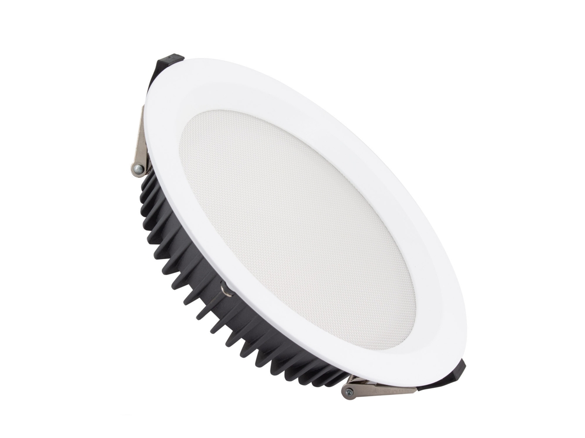 Downlight LED 40W SAMSUNG New Aero Slim 130 lm/W Microprismático (UGR17) LIFUD Corte Ø 200 mm LEDKIA