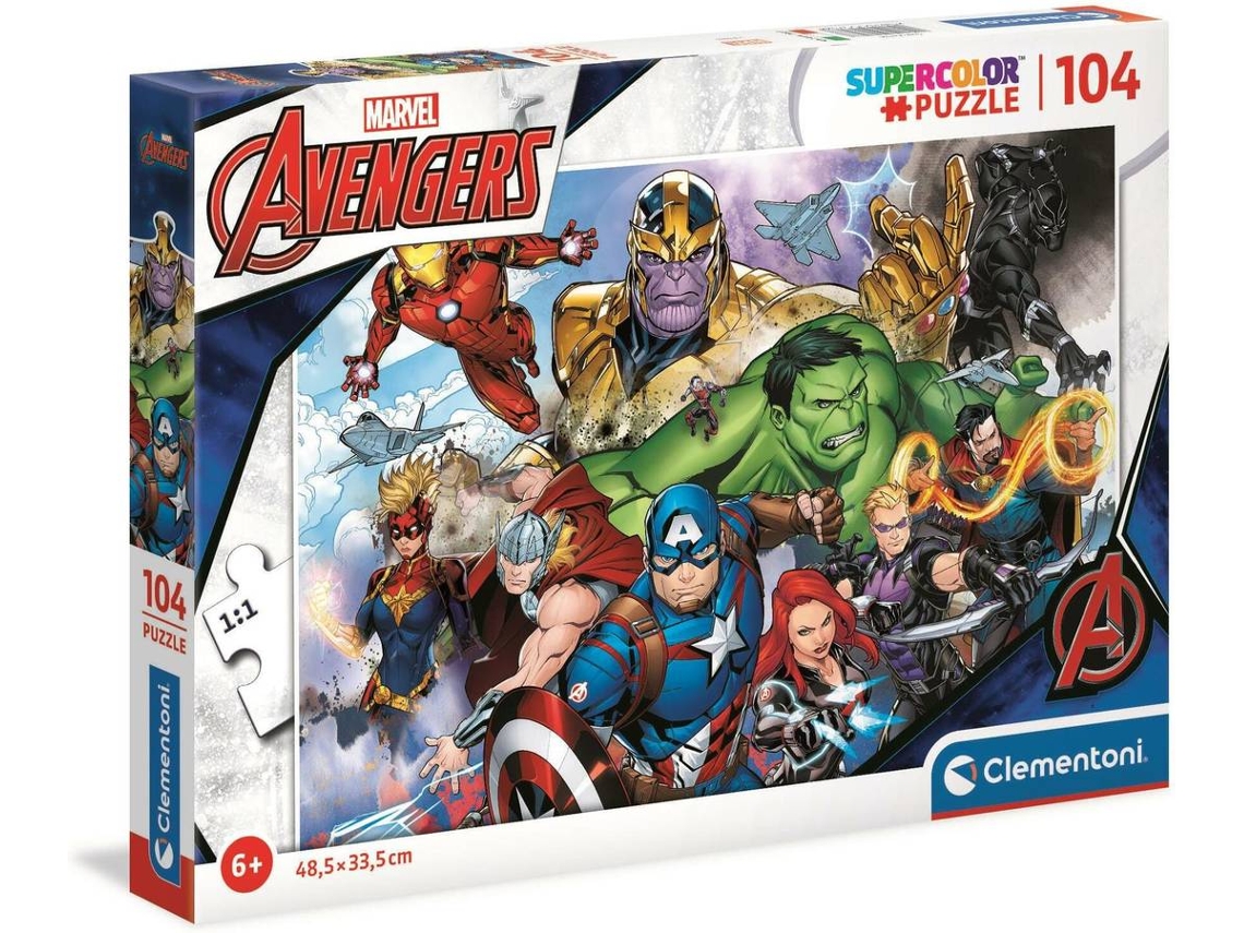 Puzzle CLEMENTONI Avengers (104 Piezas)