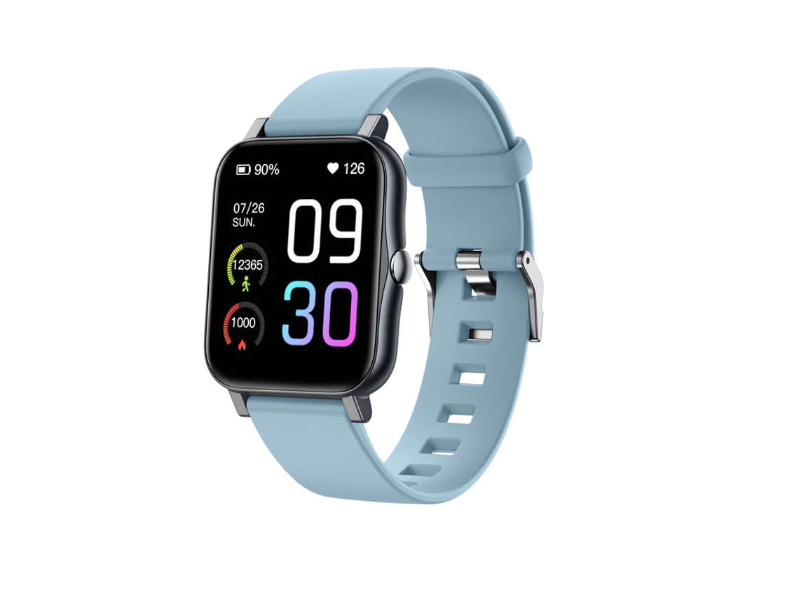 Smartwatch YIZHOOD TE453 1.7'' Pantalla Completa 100 Modos Deportivos Duración de la Batería de 25 Días Azul
