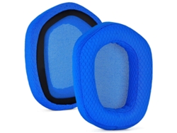 Almohadillas Szsmart para auriculares Logitech G335 (paquete de 2) en azul
