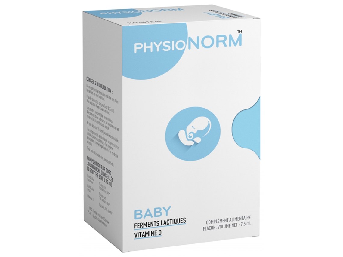 Physionorm Baby Fermentos Lácteos Vitamina D 7.5 Ml LABORATOIRE IMMUBIO