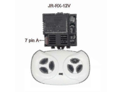Receptor De Control Remoto Bluetooth Jr-rx-12v Para Coches Eléctricos Infantiles, Compatible Con Jr1958rx/1858rx/1738rx