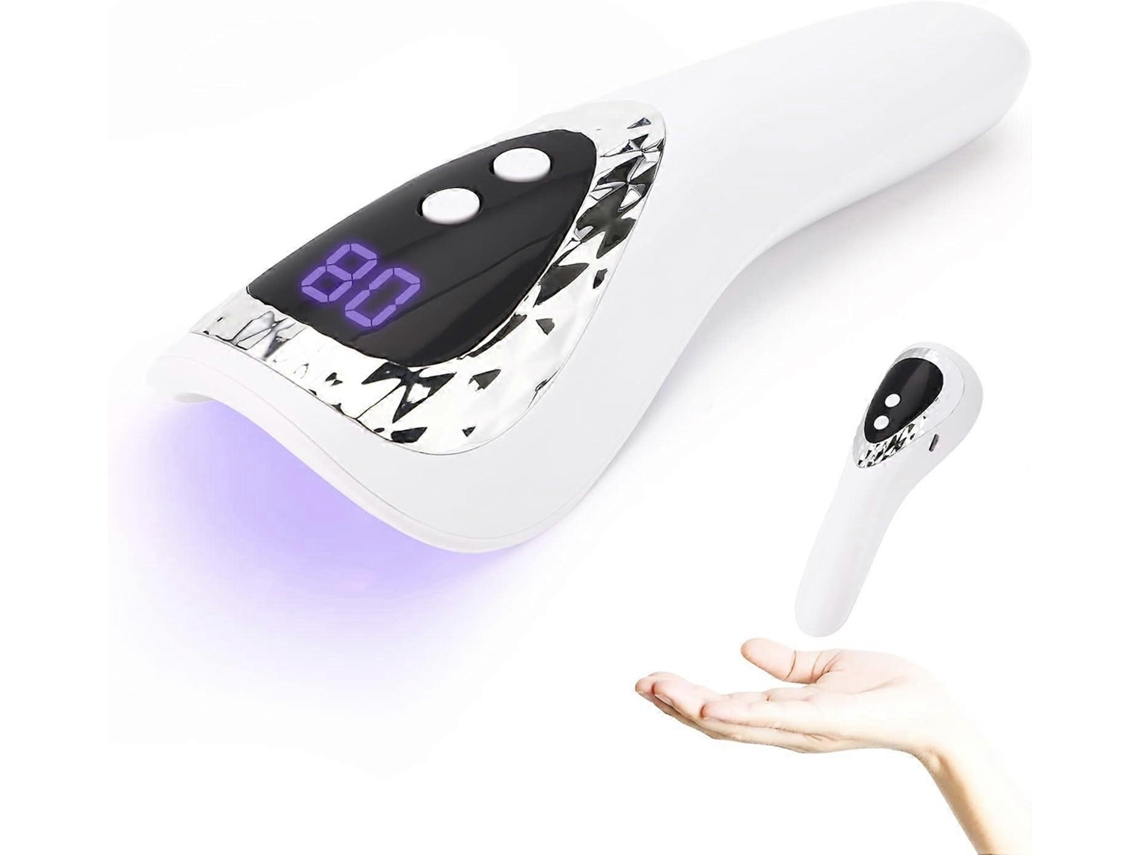 Lámpara UV para uñas de gel con pantalla LCD y temporizador de 60-90 segundos LY EBIKE