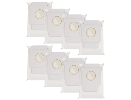 Pacote com 8 sacos de pó para irobot roomba i7 e5 e6 i & s série saco de vácuo