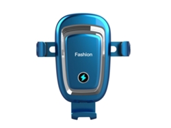Cargador Automotivo Sem Design Rápido Qi Fixação Carregamento YIZHOOD Azul