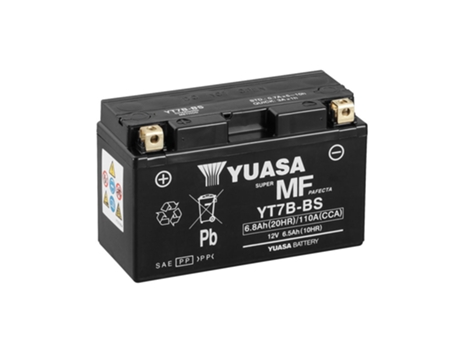 Batería de moto YUASA YT7B-4 12V 6.5AH