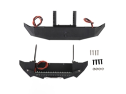 Pernos anticolisión delanteros y traseros de metal para carreras SCX10 90046 RC Crawler Car (modelo 2026)