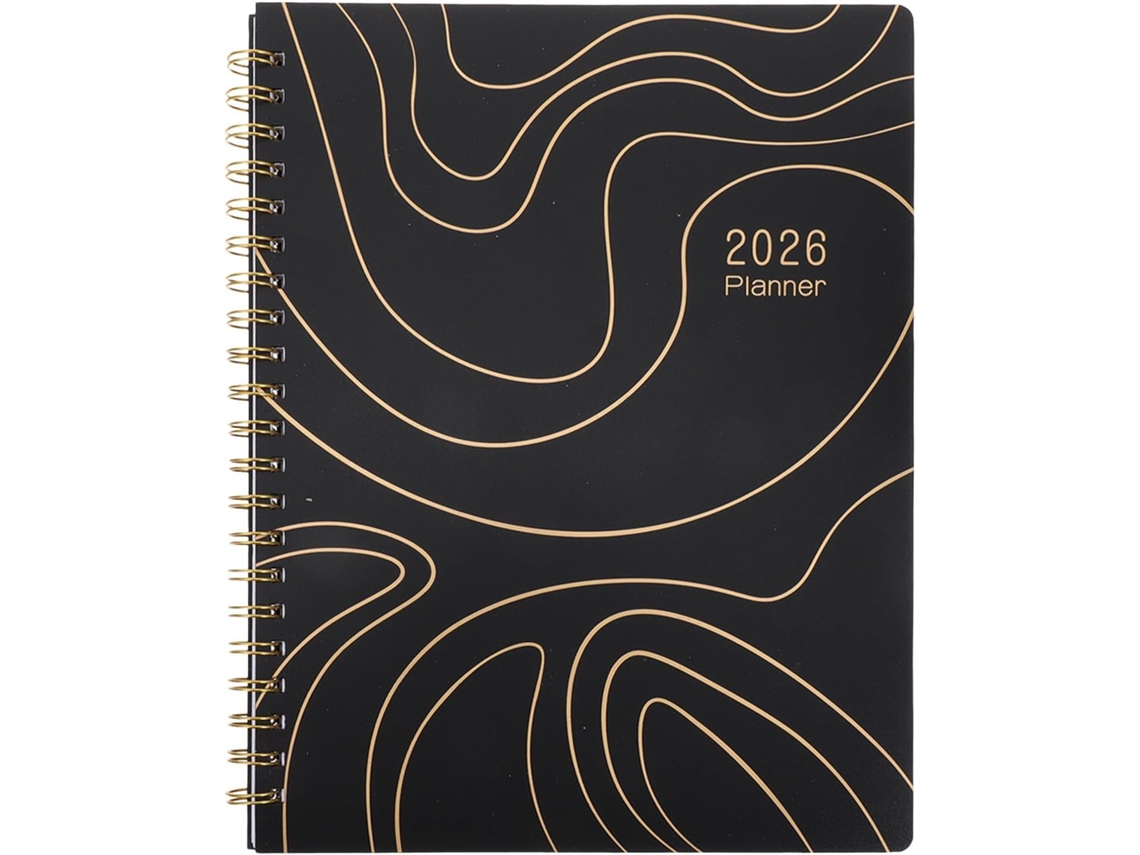 Planificador De Objetivos Mensuales: Planificador Escolar De Enero De 2026 A Diciembre De 2026 - Calendario Mensual