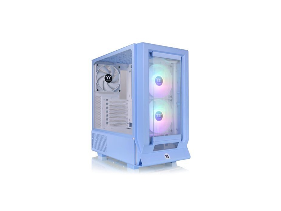 Caja para PC TT THERMALTAKE Ceres 350 MX RGB Hydrangea Blue ATX de recorrido medio