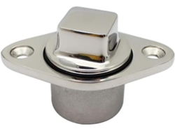 Planche De Vidange Bateau Marin, 1 Pieza, Diamant En Acier Inoxydable 316, Accessoires Yacht