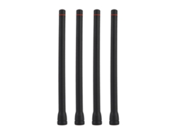 4 Antenas Portátiles De Goma Para Walkie-talkie Vhf Con Conector Sma-f Para Icom 136-174mhz